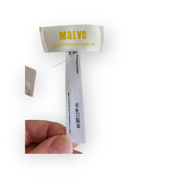 Anthropologie Maeve Fuzzy White 10-foot Scarf NWT - Picture 6 of 8